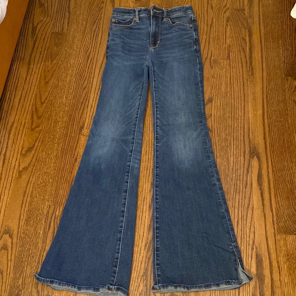 Womens American Eagle Flare Jeans